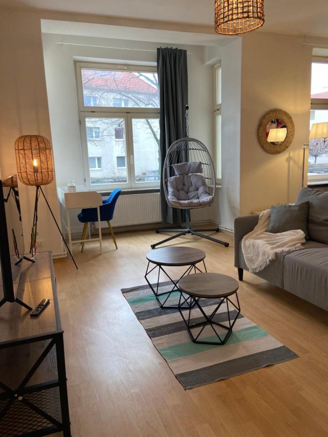Blue Chili 15 - Familienwohnung Im Gruenderzeitviertel Maagdenburg Buitenkant foto